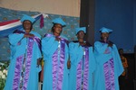The four graduates from l to r gweth gombe asta essama thumb